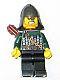 LEGO Minifigure-Kingdoms - Dragon Knight Scale Mail with Chain and Belt, Helmet with Neck Protector, Quiver, Bared Teeth-Castle / Kingdoms-CAS457-Creative Brick Builders